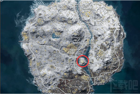 绝地求生雪地城堡在哪 绝地求生雪地城堡BUG位置详解
