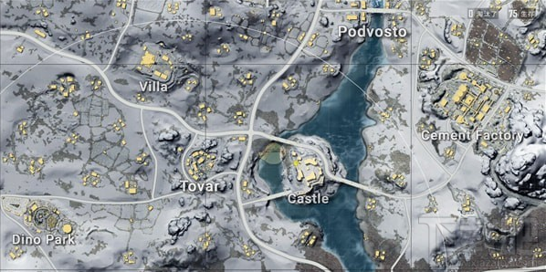 绝地求生雪地城堡在哪 绝地求生雪地城堡BUG位置详解