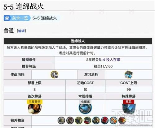 明日方舟第五章5-5连绵战火怎么打 连绵战火通关攻略