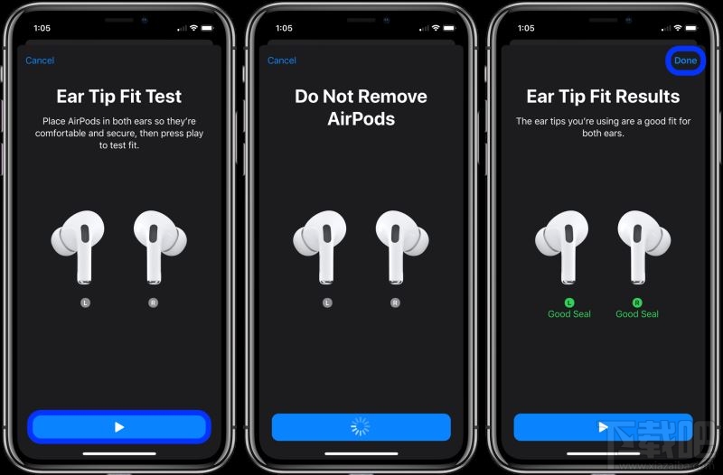 AirPods Pro怎么更换耳塞 AirPods Pro更换耳塞及耳塞贴合测试方法