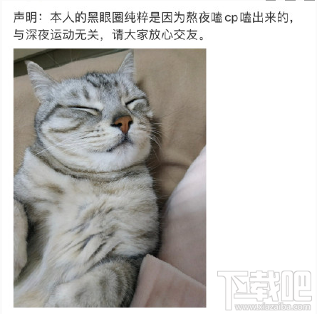 本人黑眼圈声明是什么梗？本人黑眼圈声明表情包分享