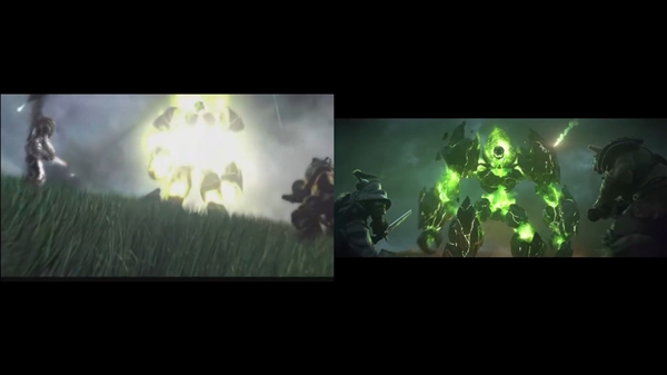 《魔兽争霸3：重制版》CG对比原版 大片效果震撼