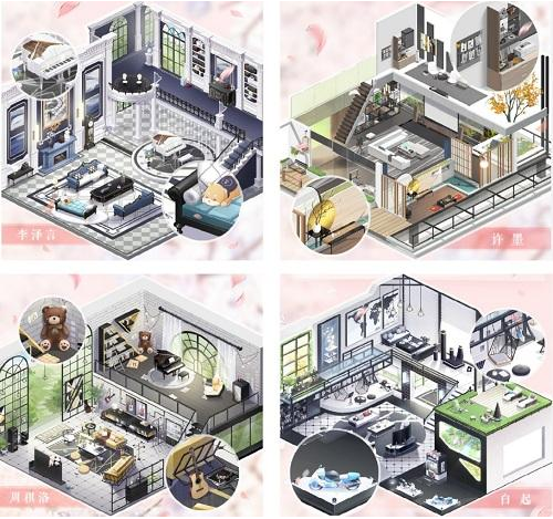 恋与制作人温馨小屋：如何快速解锁所有家具