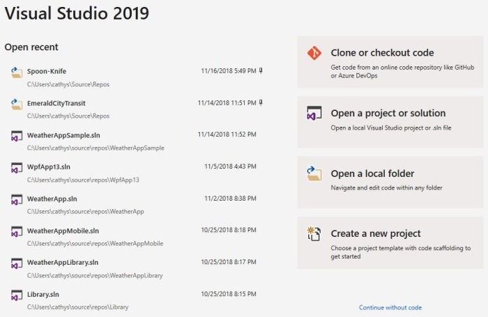 微软Visual Studio 2019首个预览版本 微调UI与开发体验