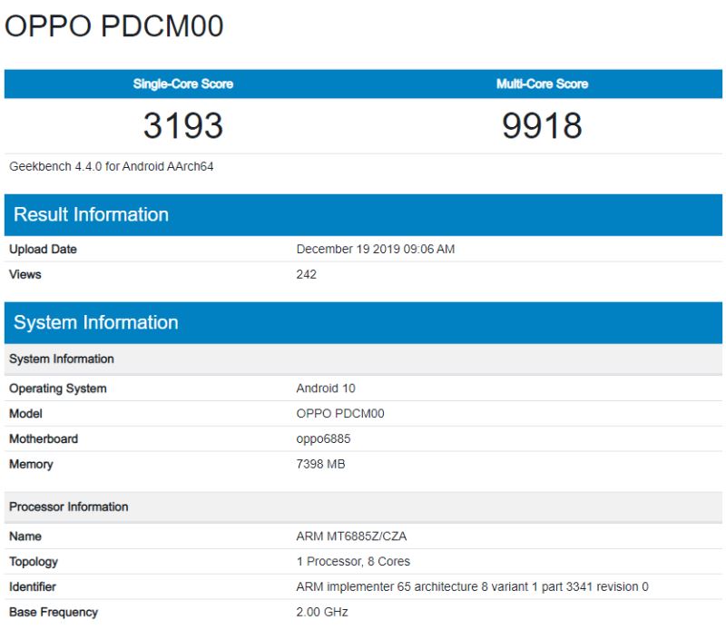 OPPO Reno3跑分是多少？OPPO Reno3手机性能测评