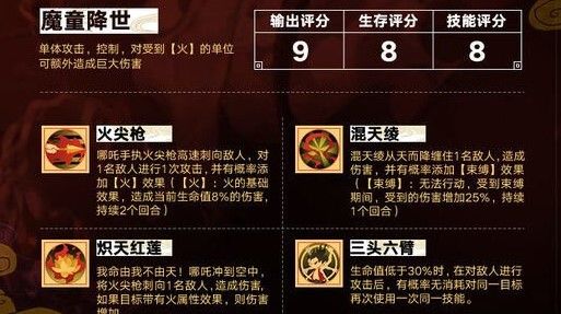 大王不高兴暴走哪吒怎么样？暴走哪吒技能属性强度一览
